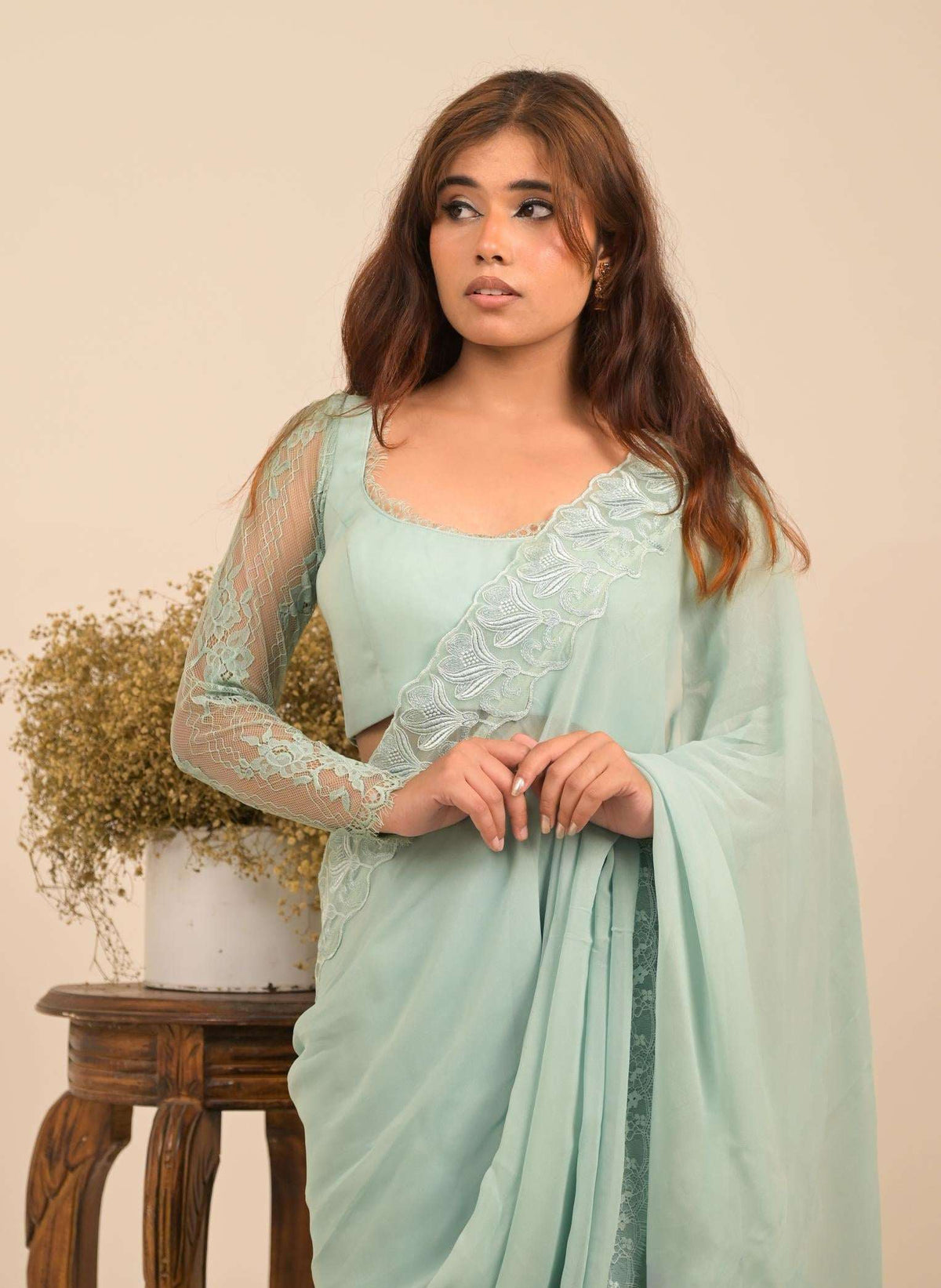 Aqua Blouse