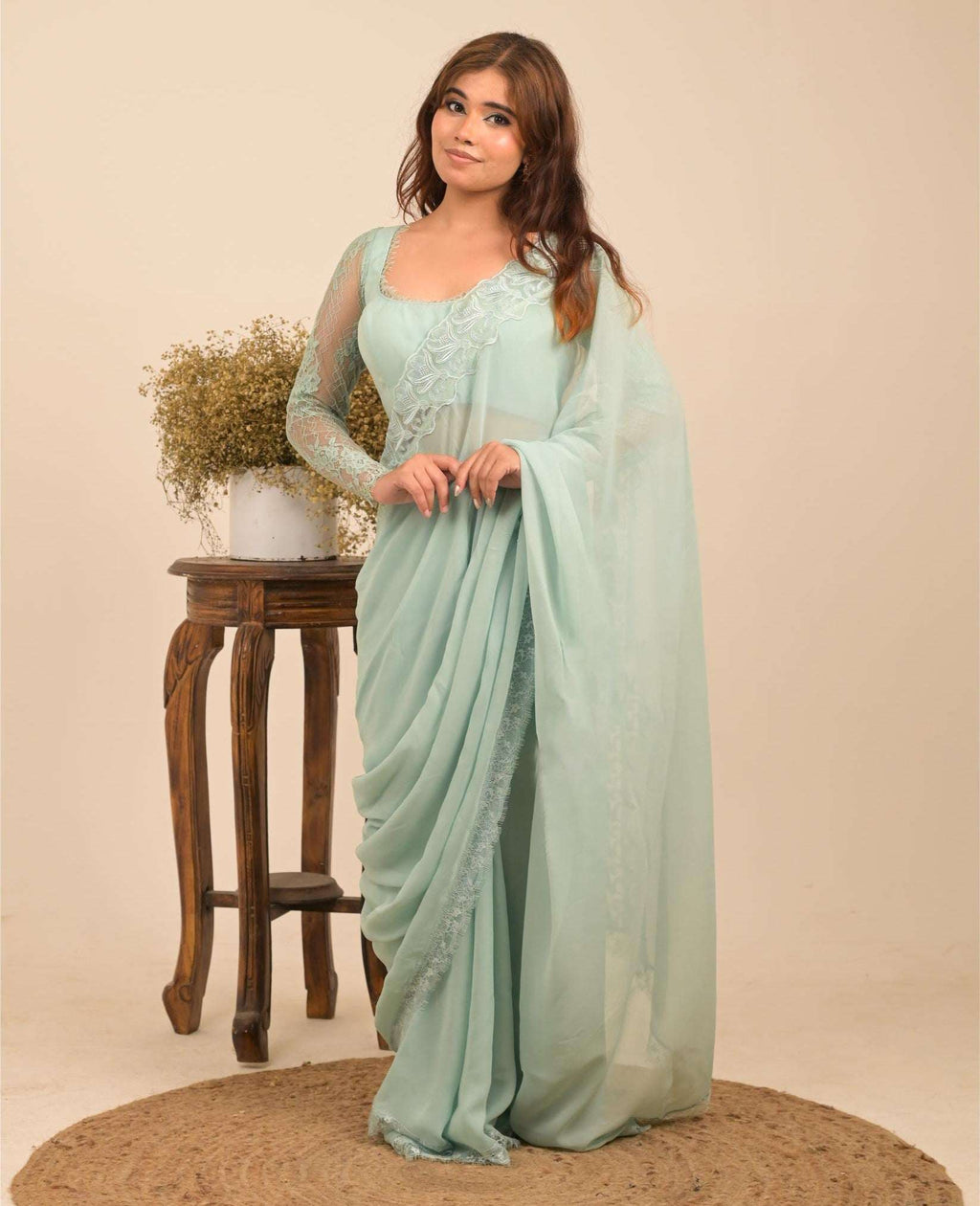 Aqua Blouse