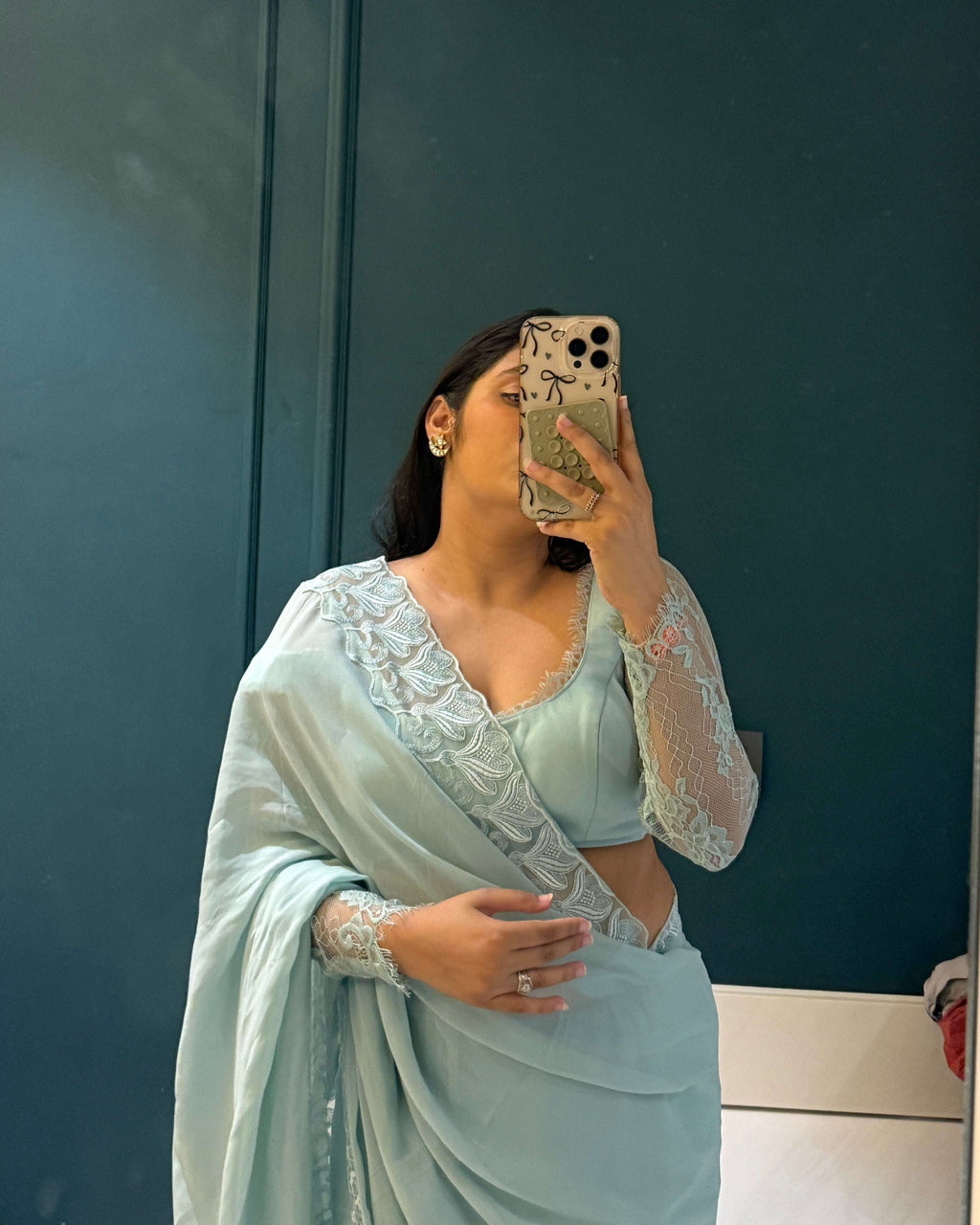 Aqua Blouse